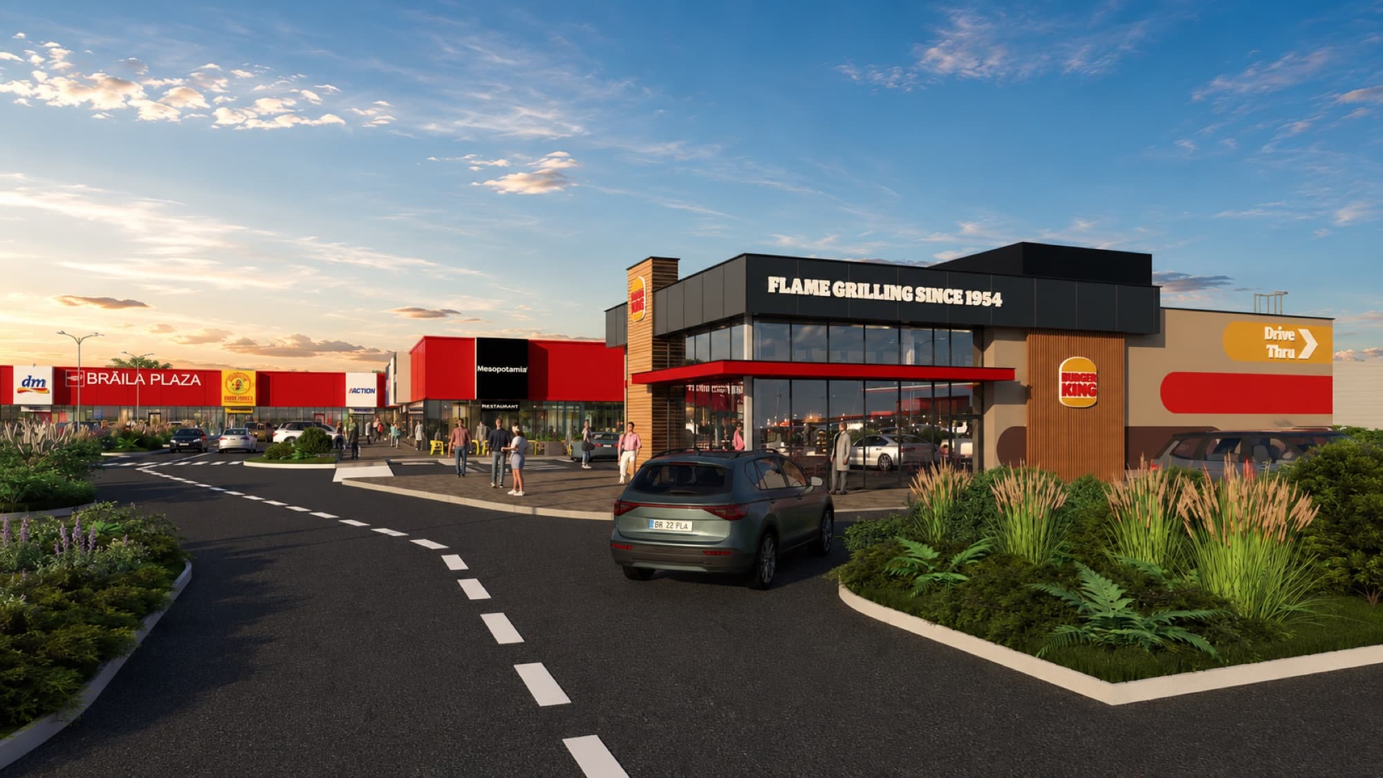 NestPlus signs a €10 million financing with Exim Banca Românească for Brăila Plaza, the city's first street mall — 2