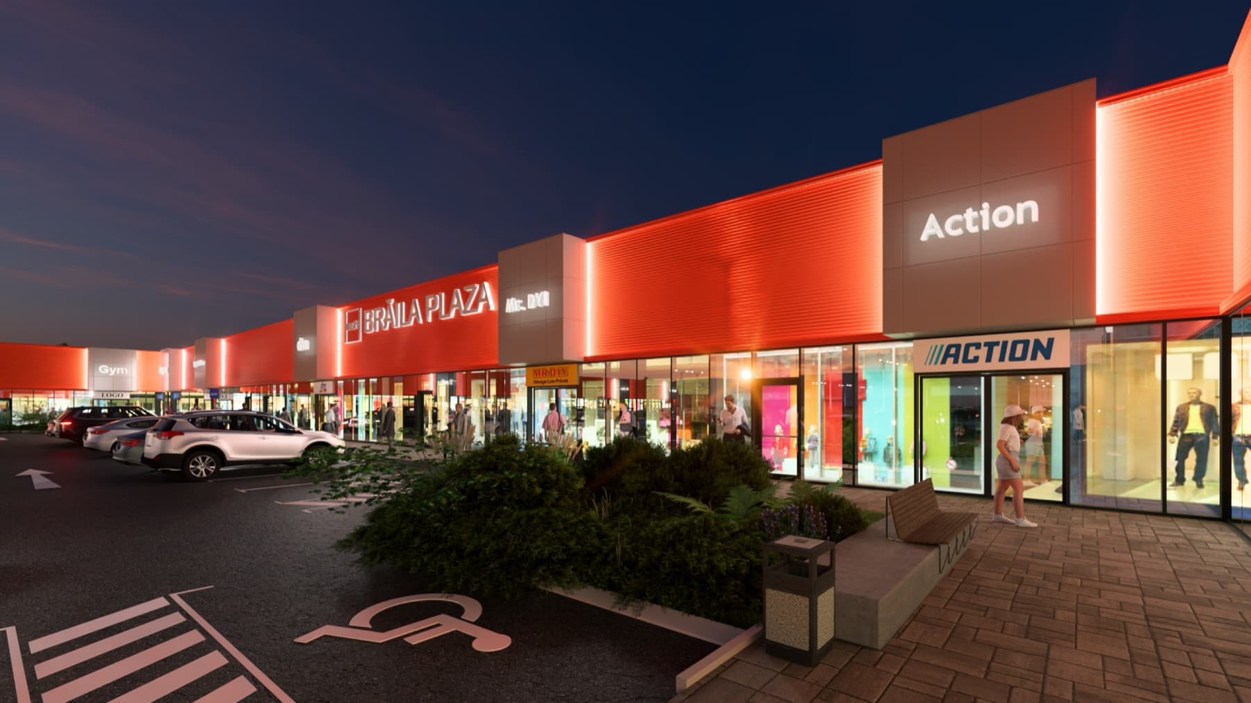 Brăila Plaza prepares to open — a new commercial landmark for the Brăila–Galați region